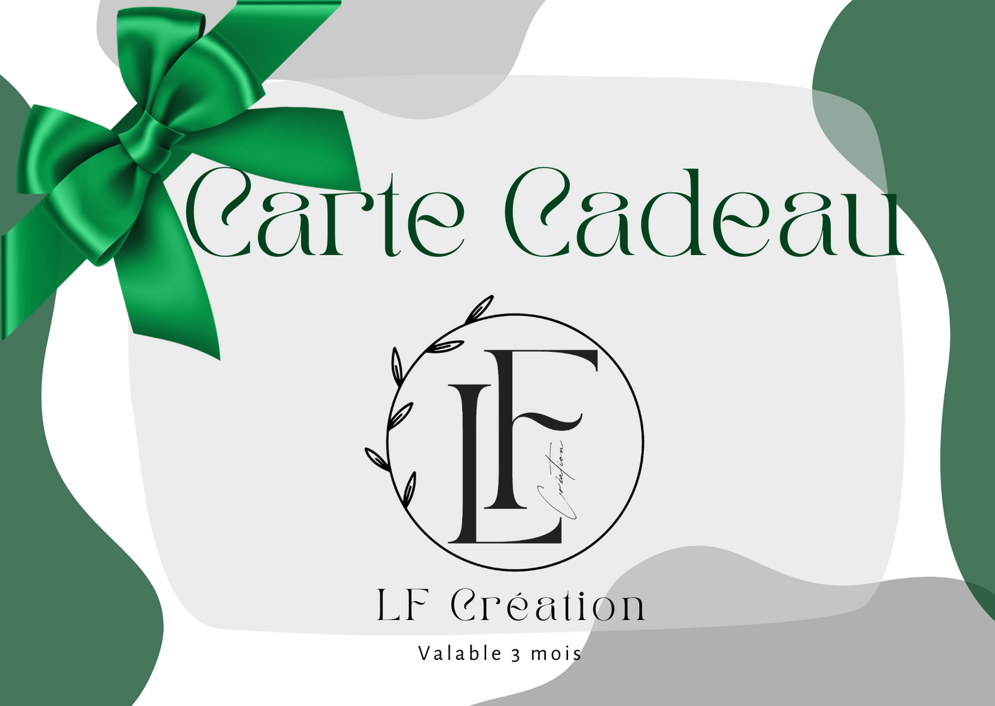 4- Carte cadeau LF Création