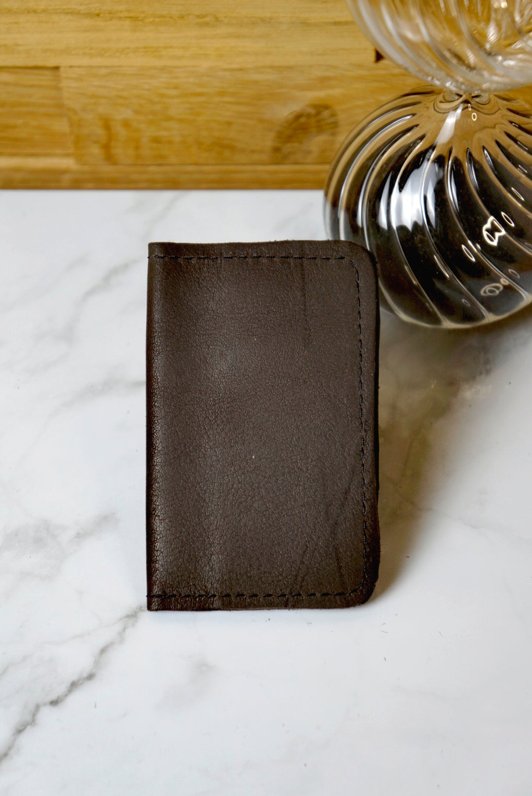 Porte carte en cuir