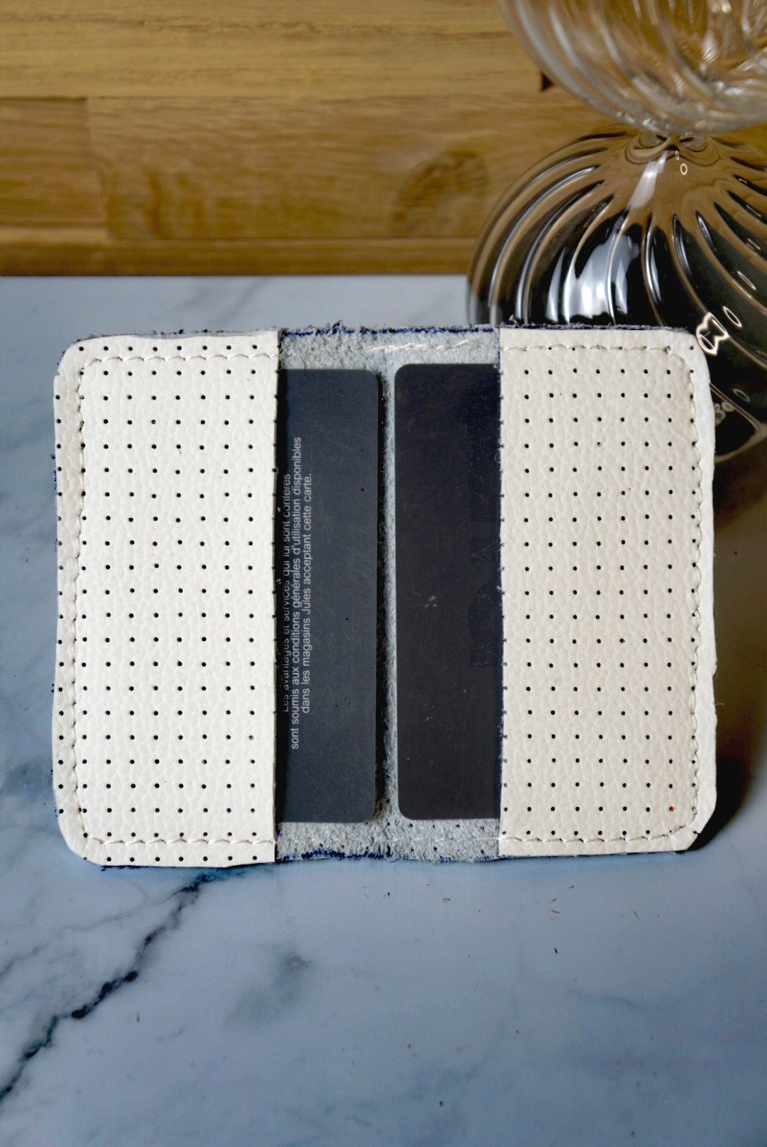 Porte carte en cuir