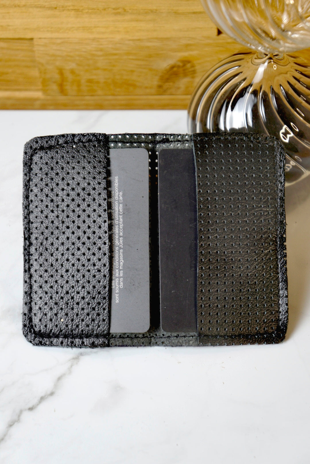 Porte carte en cuir