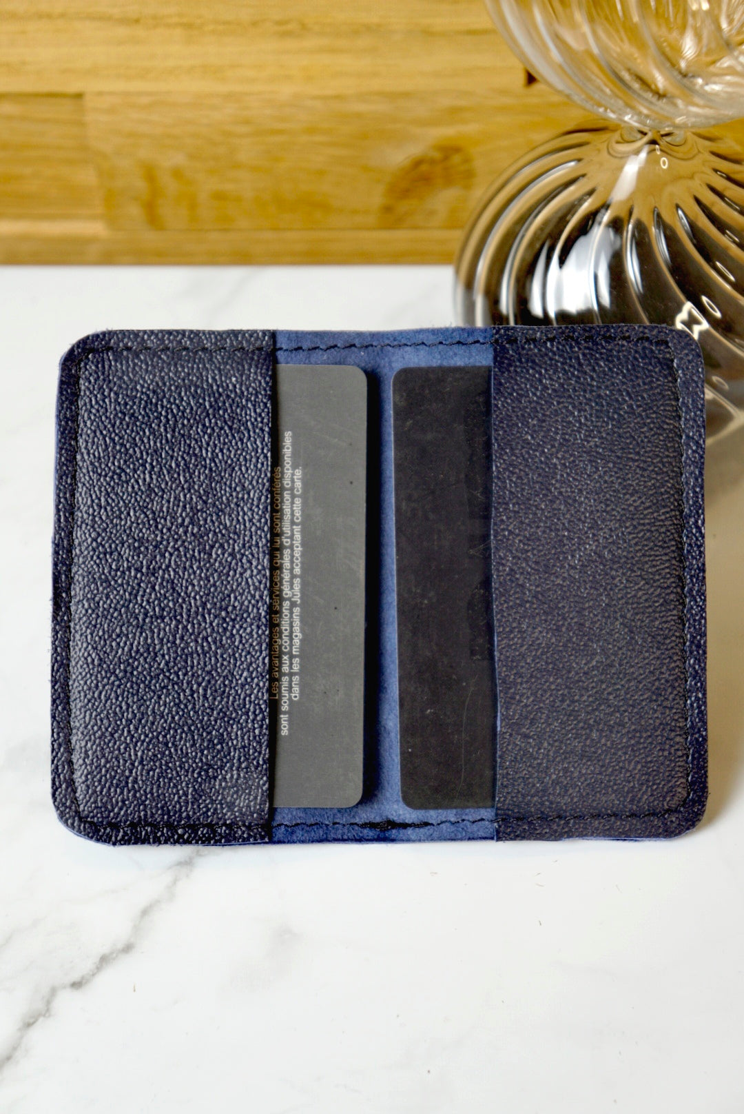 Porte carte en cuir