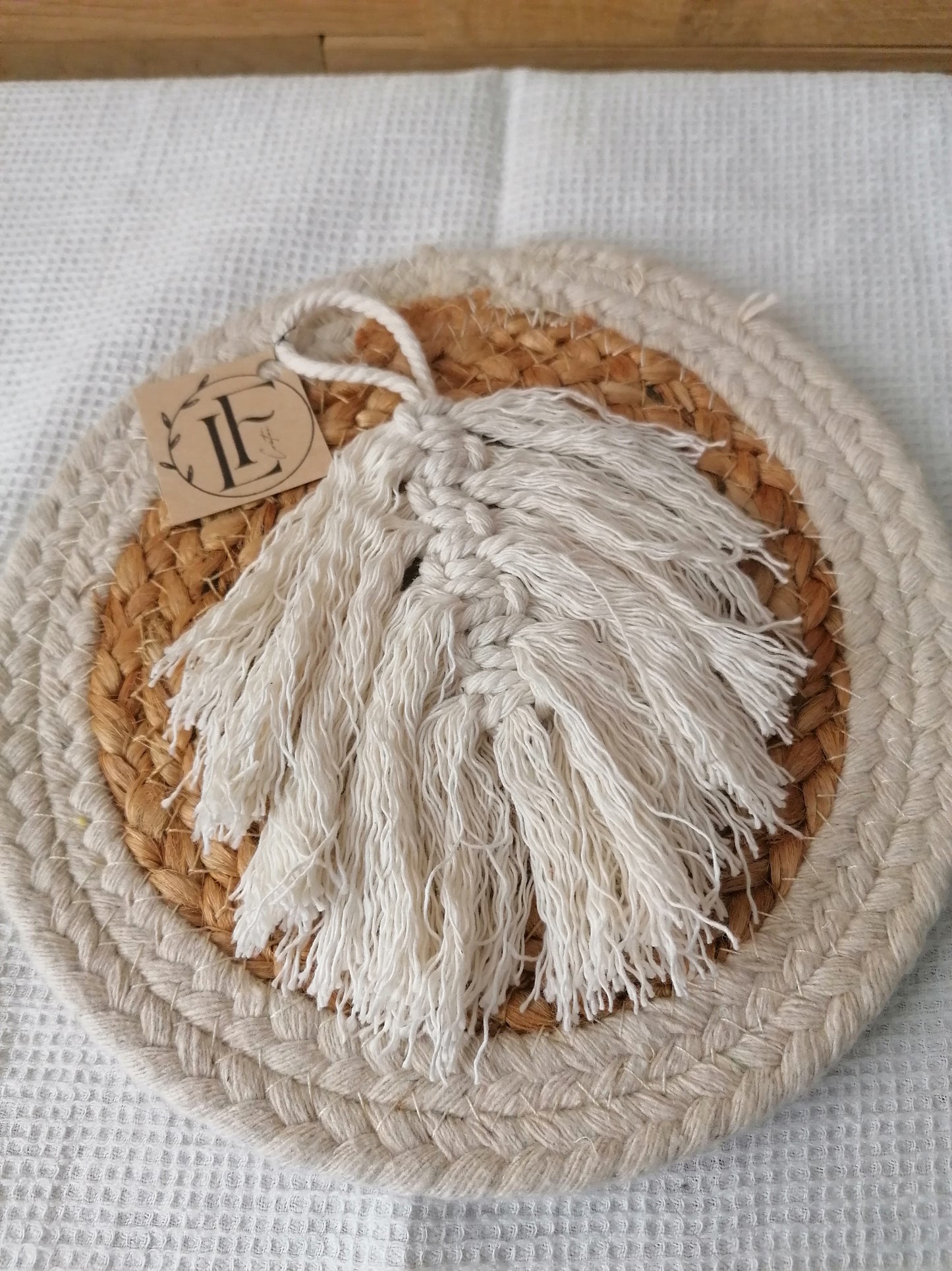 Porte clés macramé