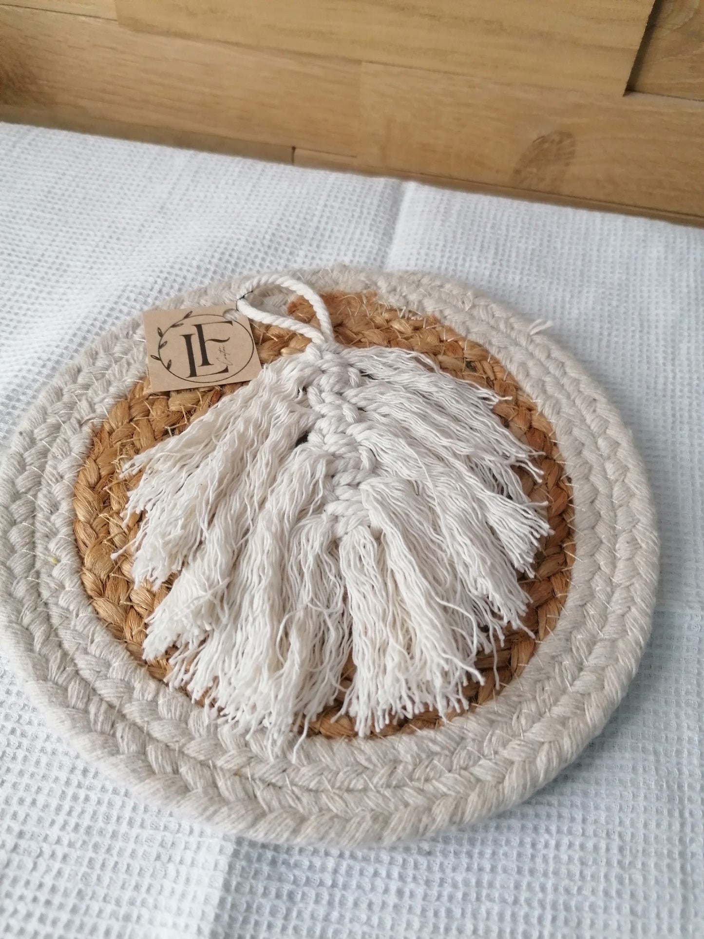 Porte clés macramé