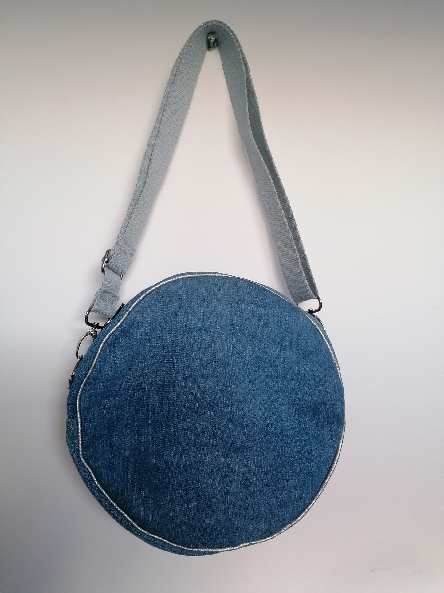 Sac à main en jeans upcyclés unique