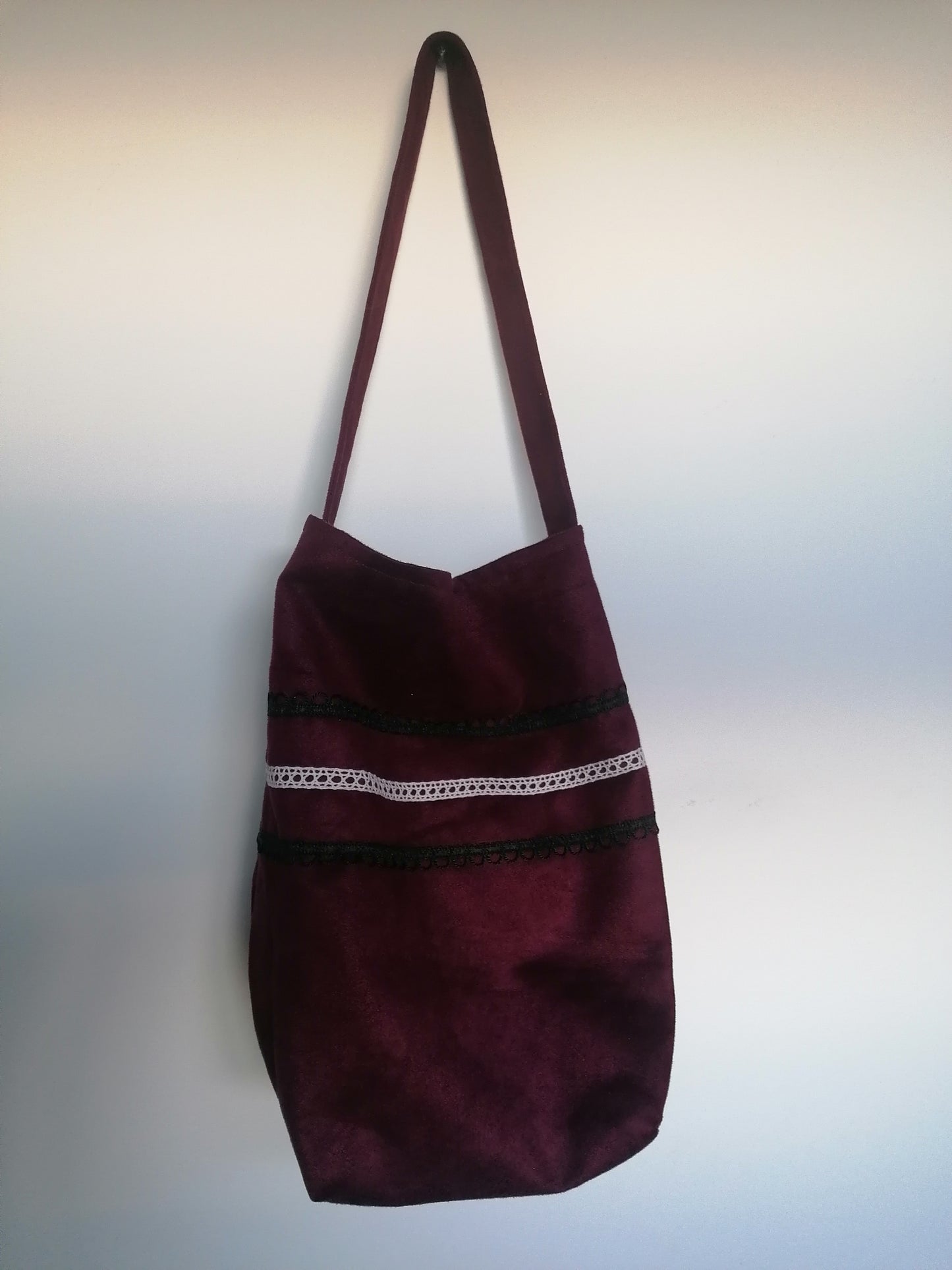 Sac à main en tissus unique