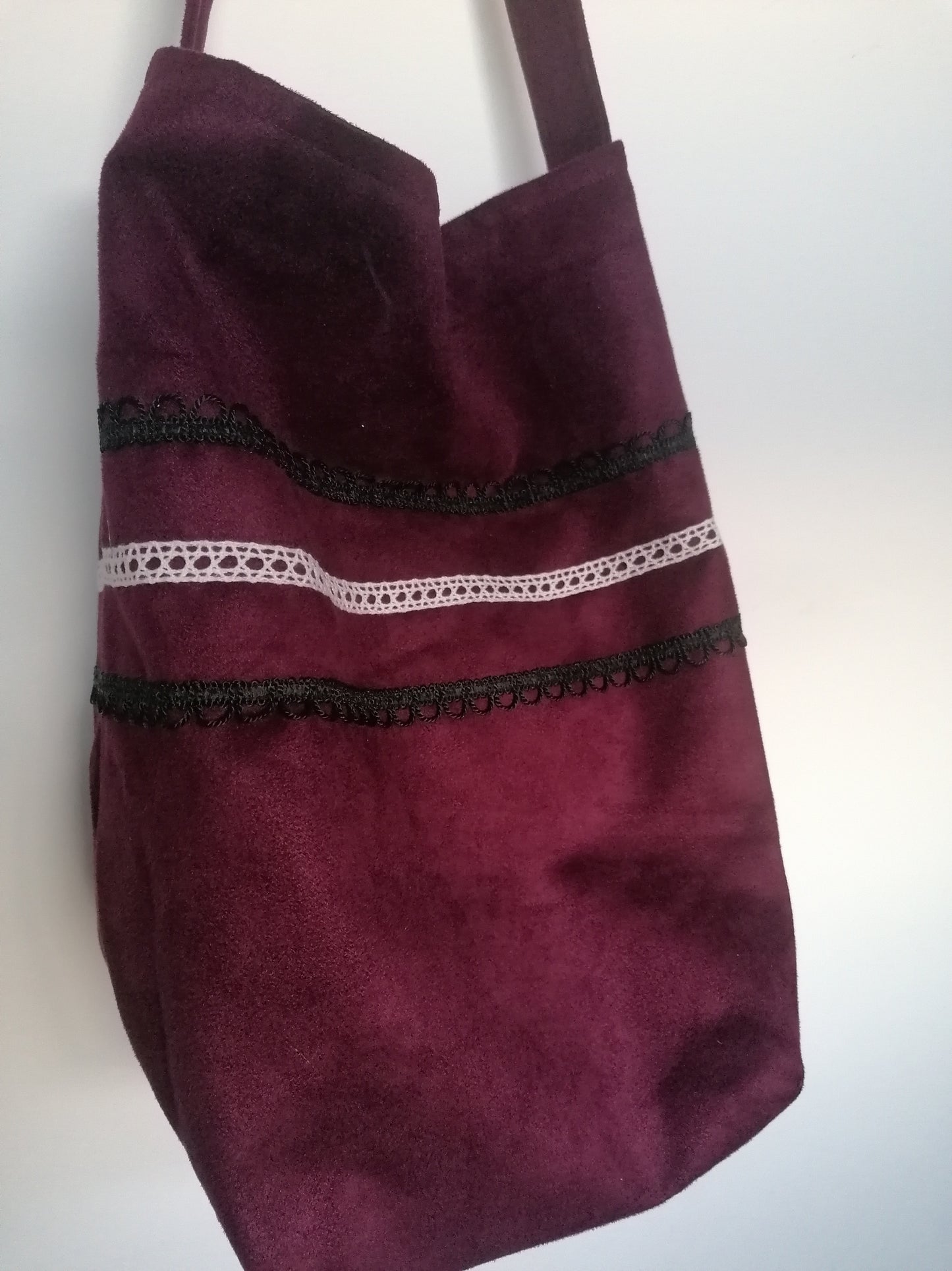 Sac à main en tissus unique