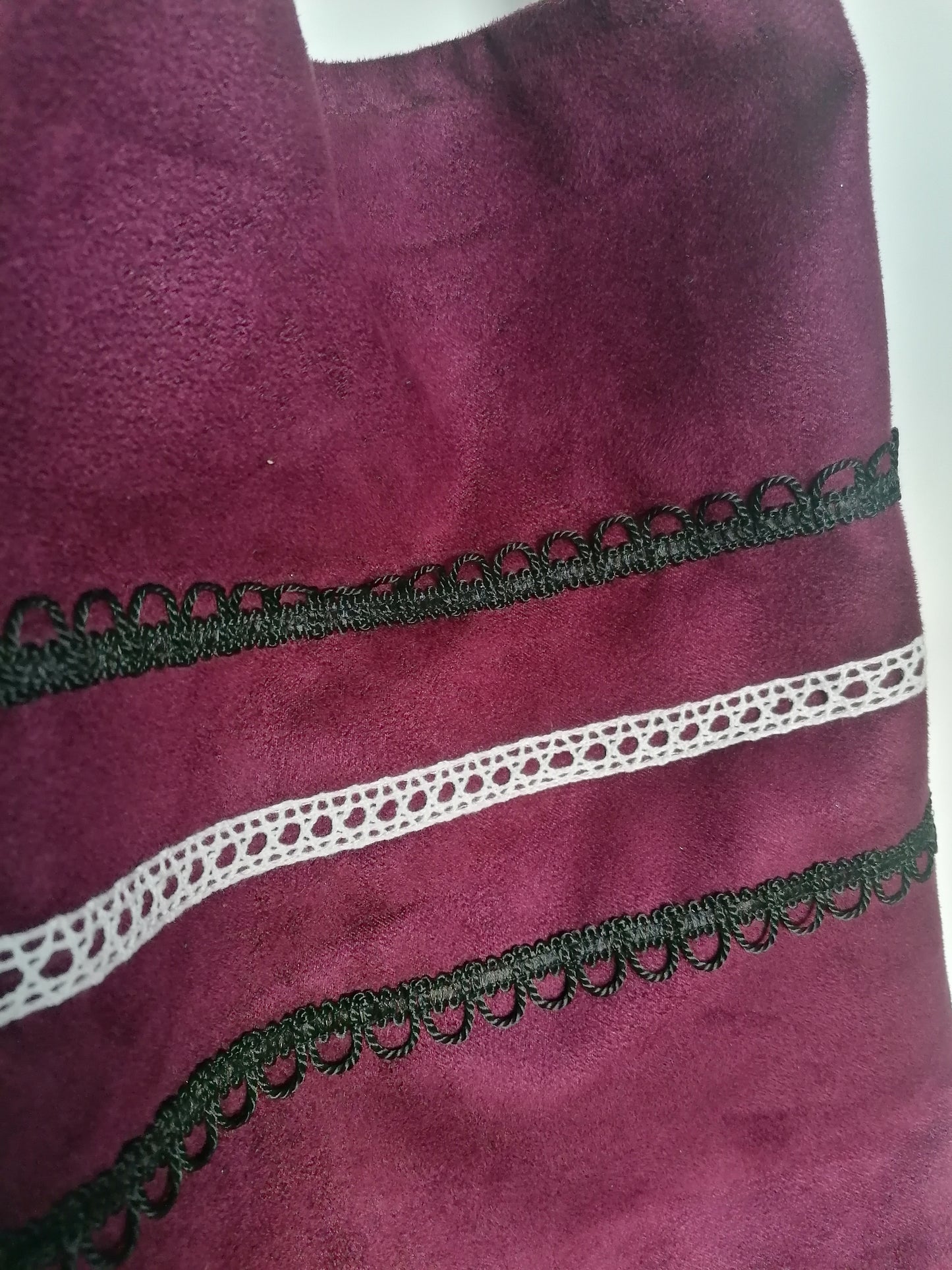 Sac à main en tissus unique