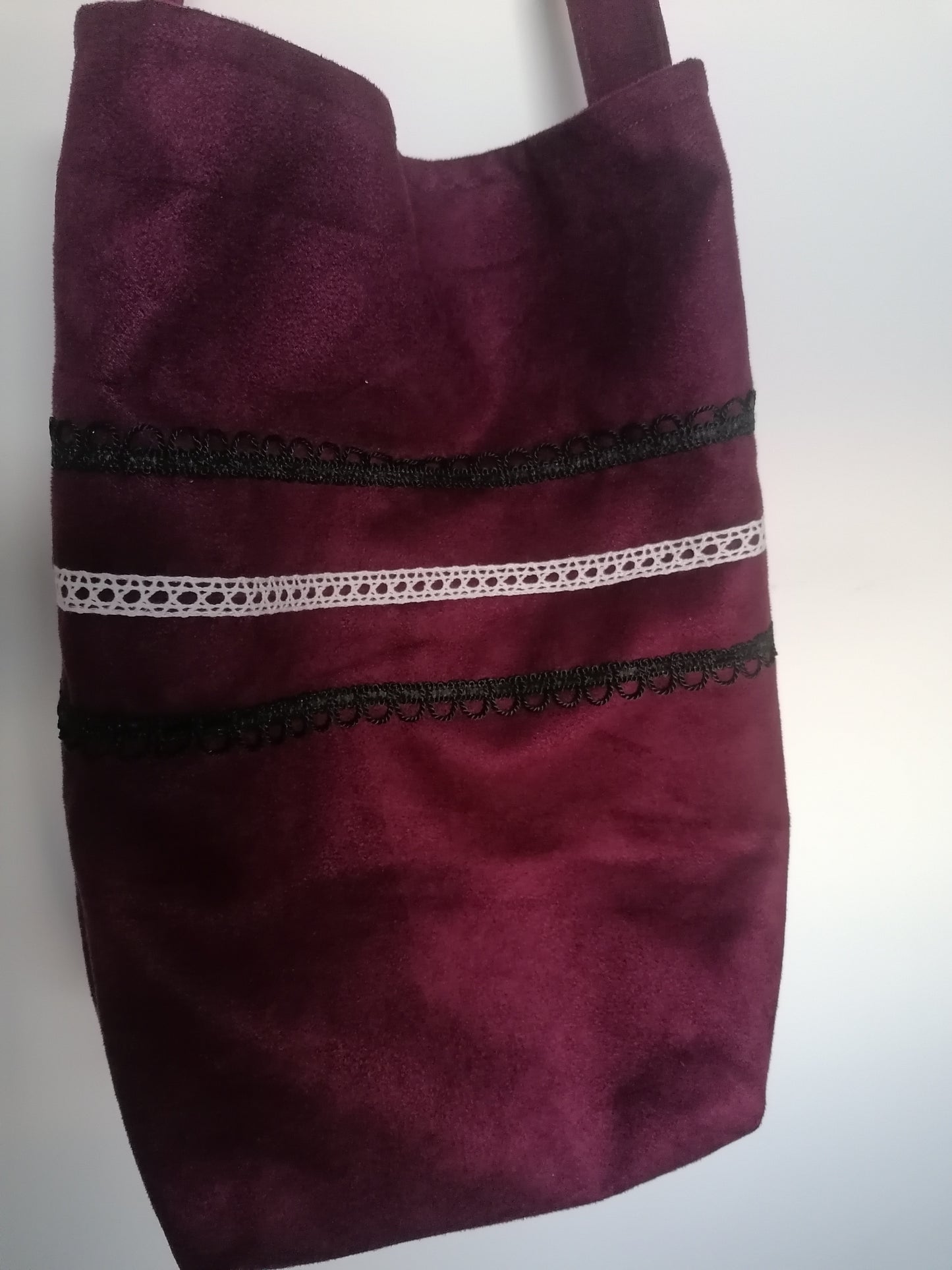 Sac à main en tissus unique