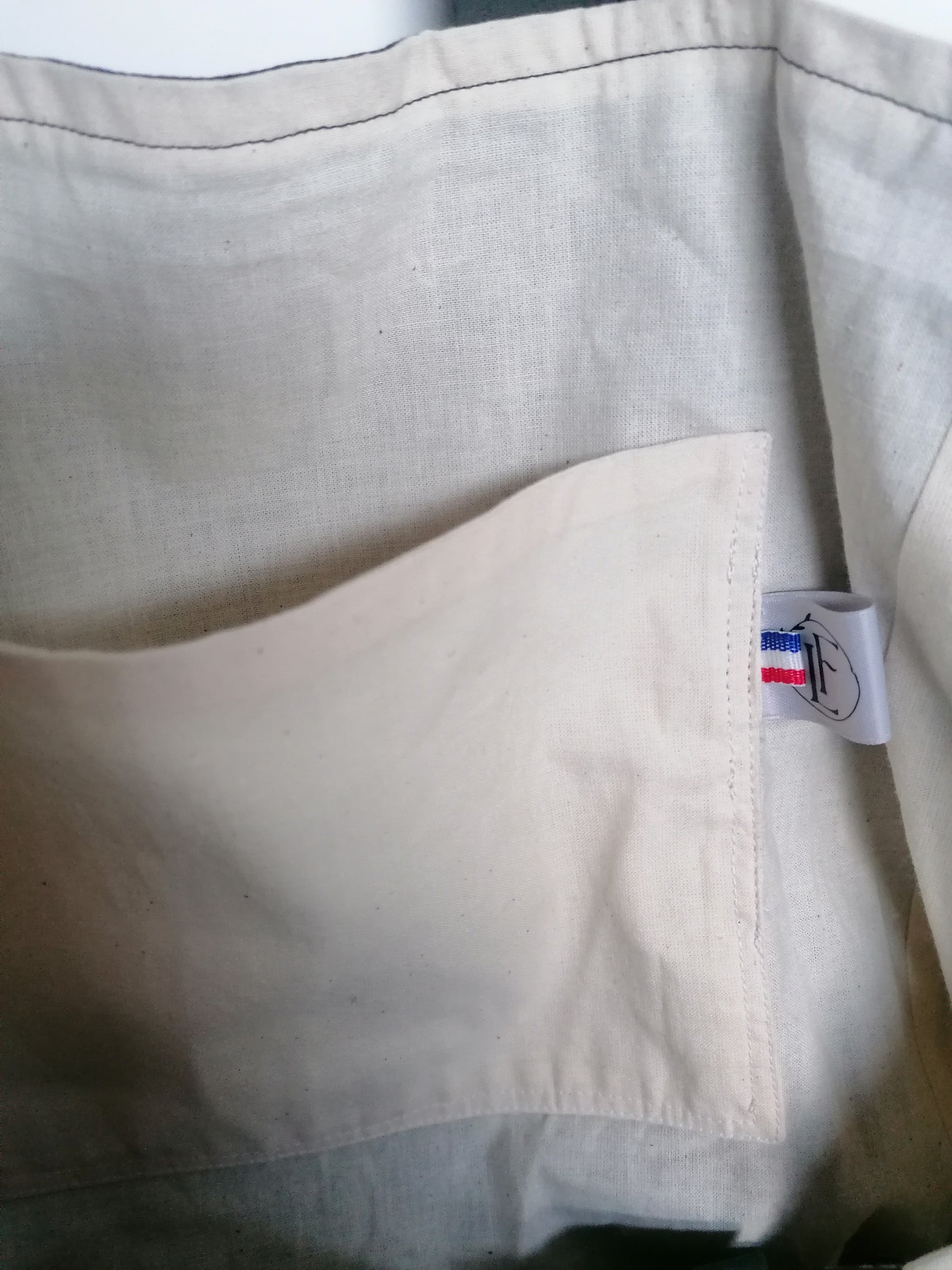 Sac à main en tissus unique