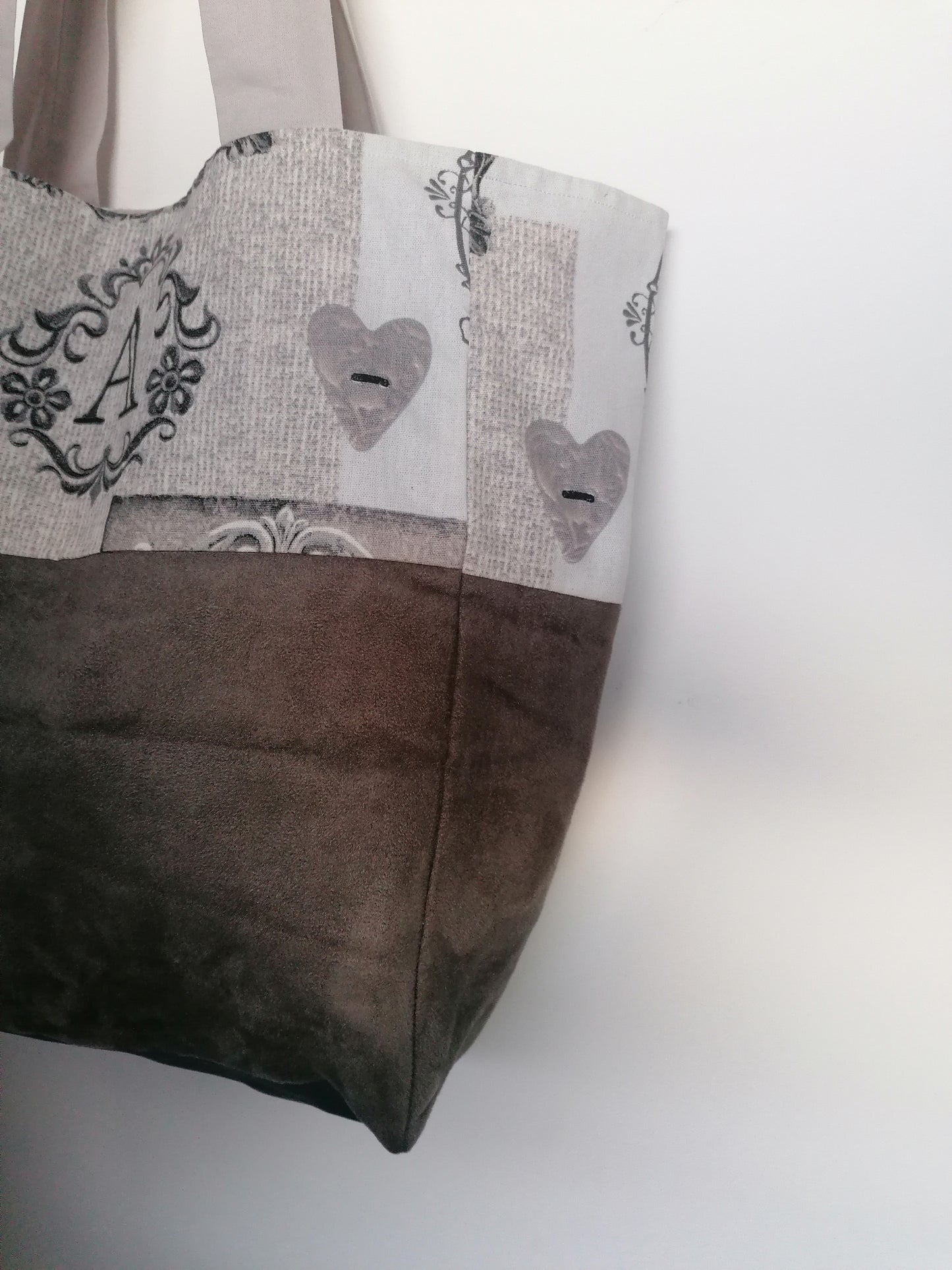 Sac à main en tissus unique