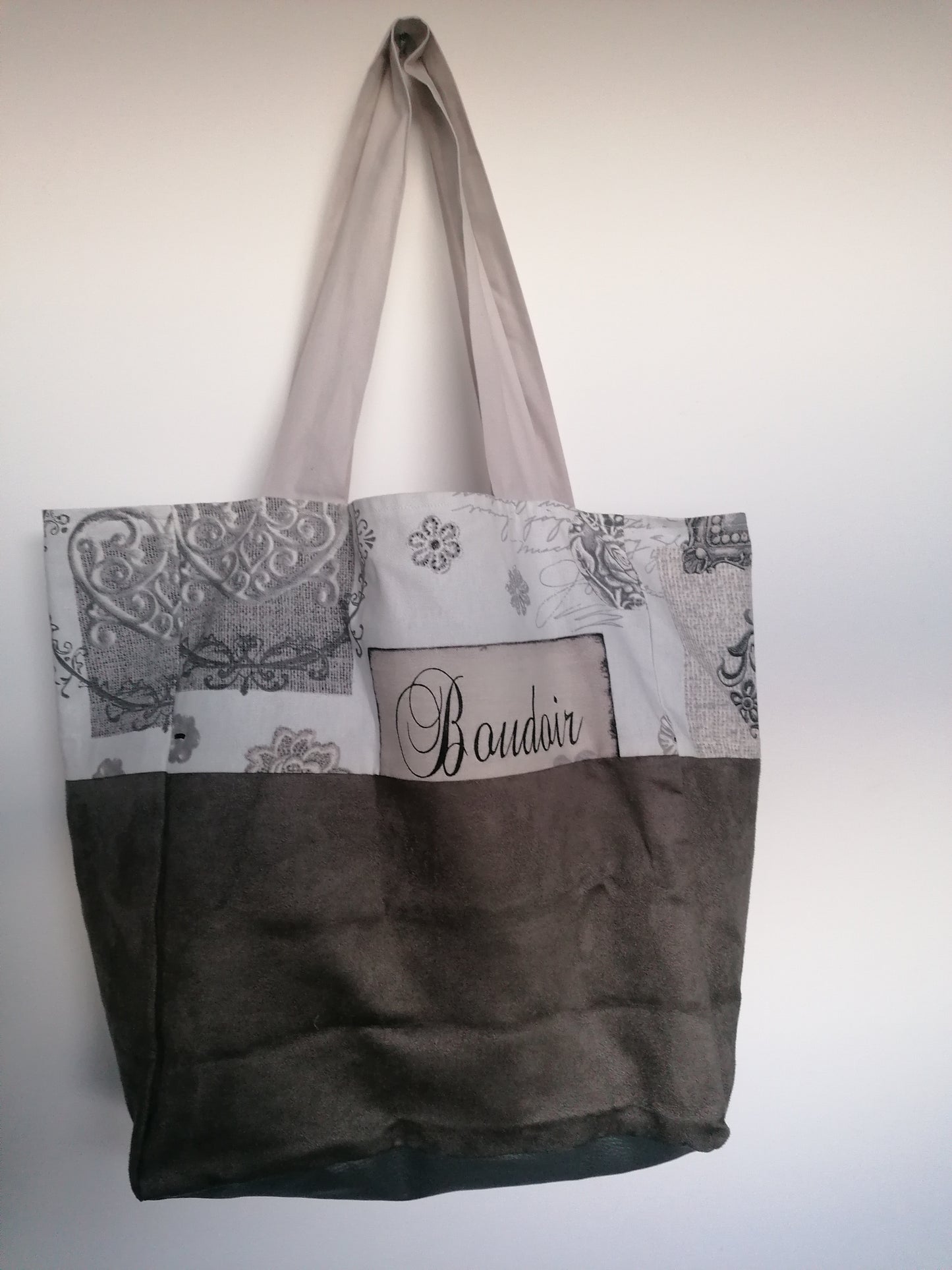 Sac à main en tissus unique
