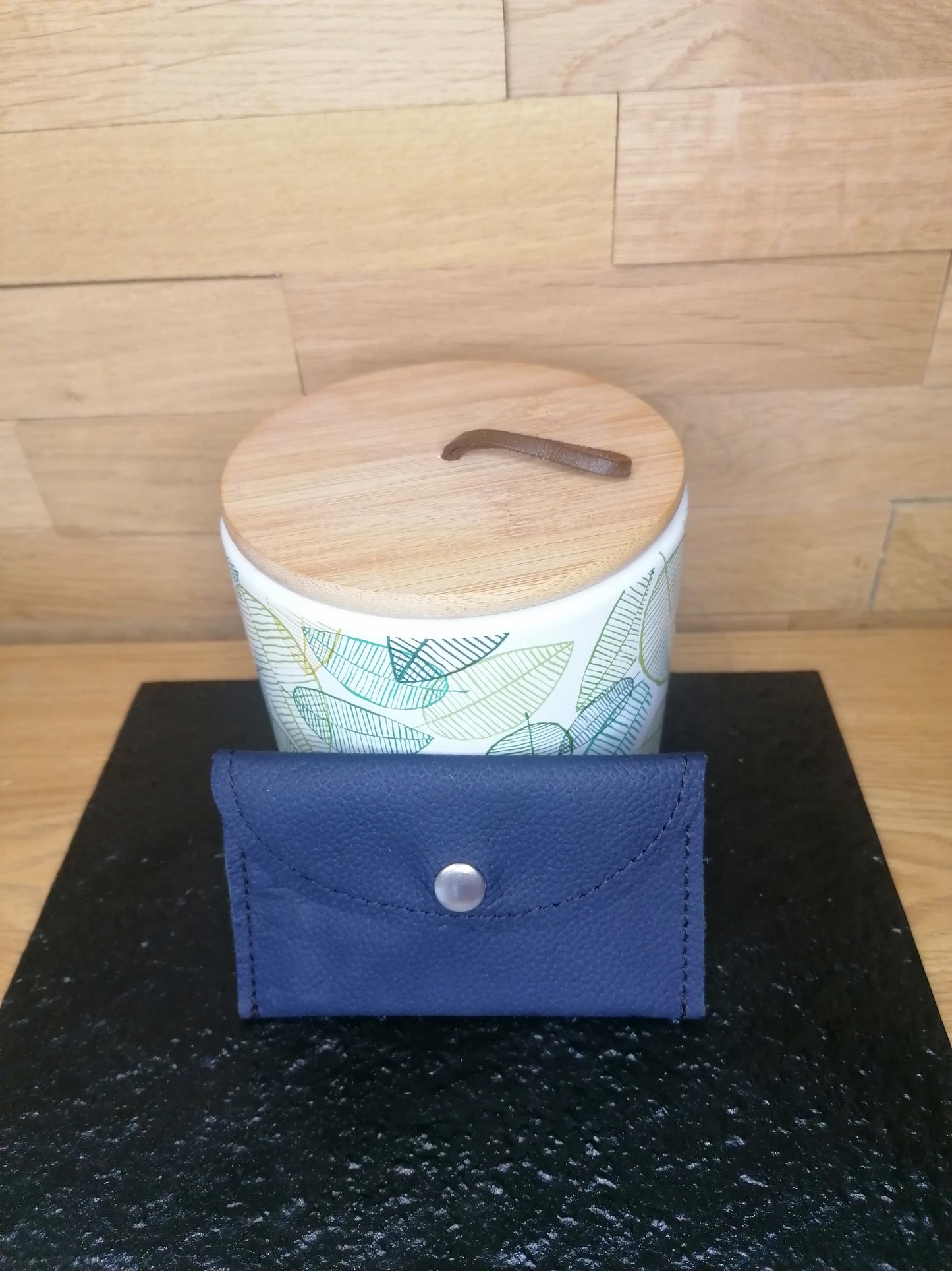 Pochette cuir