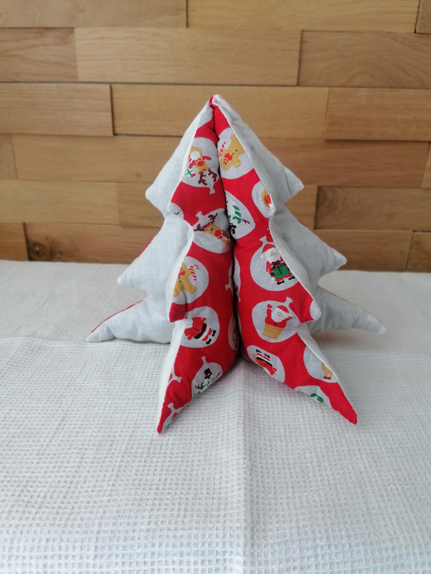 Sapin de Noël en tissu