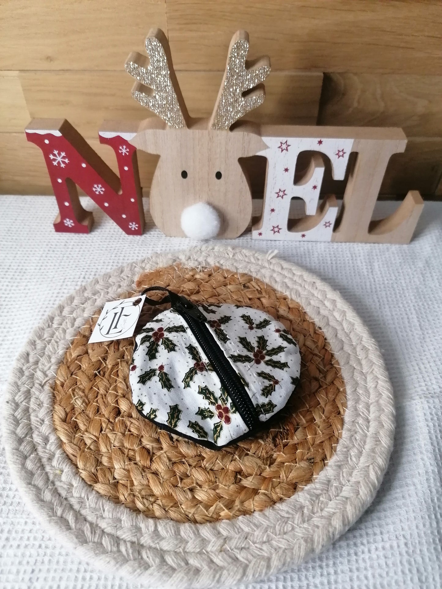 Petite pochette de rangement "Edition limitée de Noël "