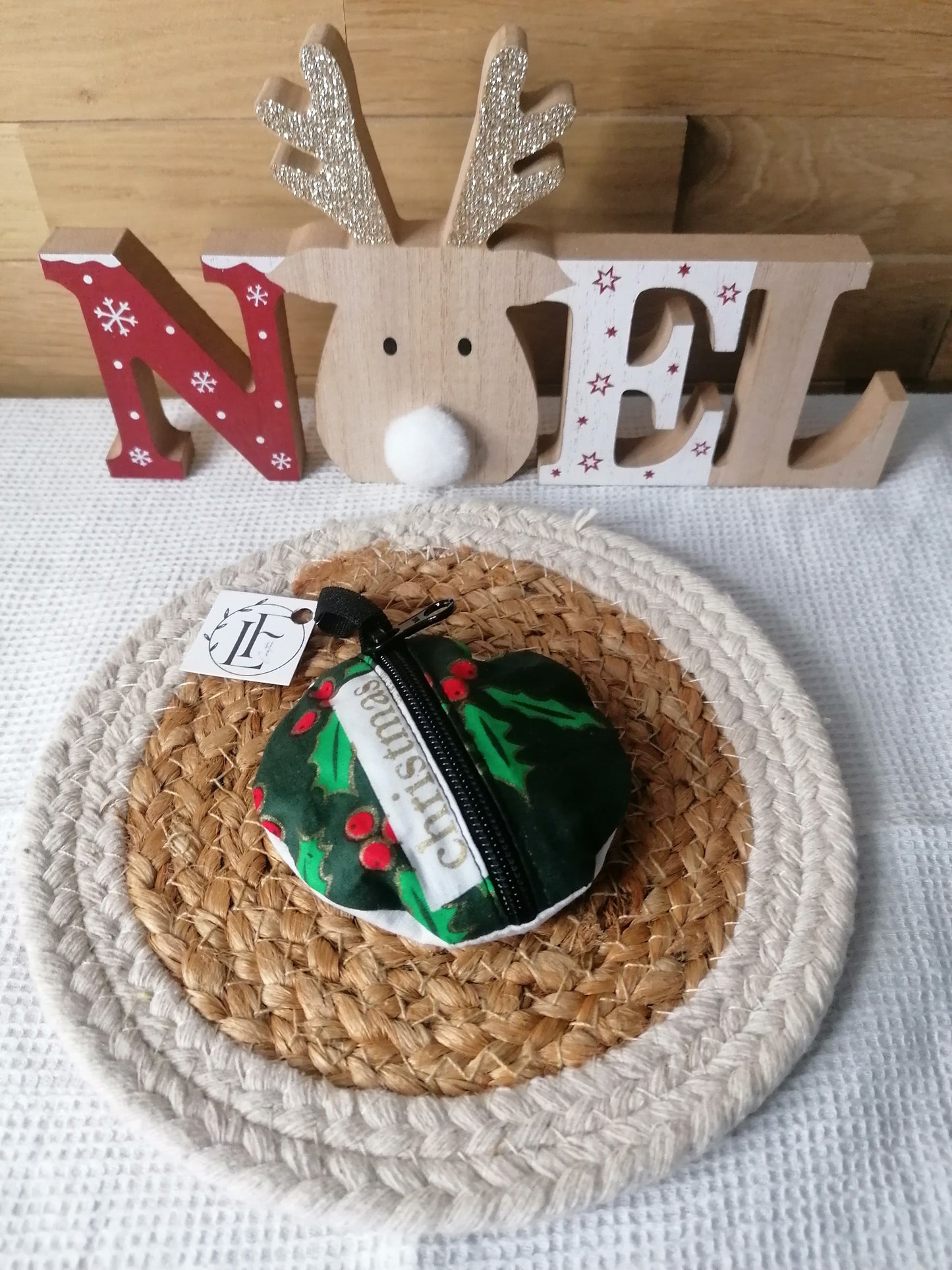 Petite pochette de rangement "Edition limitée de Noël "