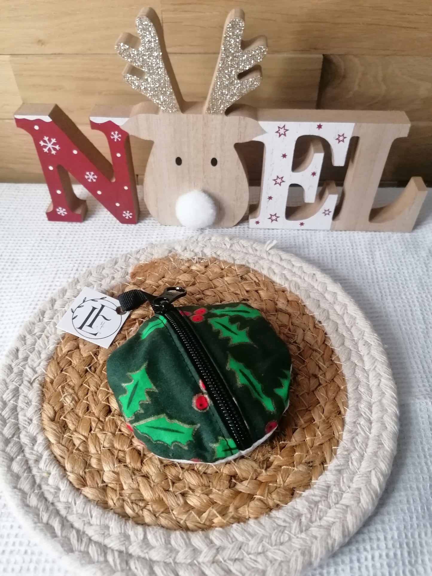 Petite pochette de rangement "Edition limitée de Noël "