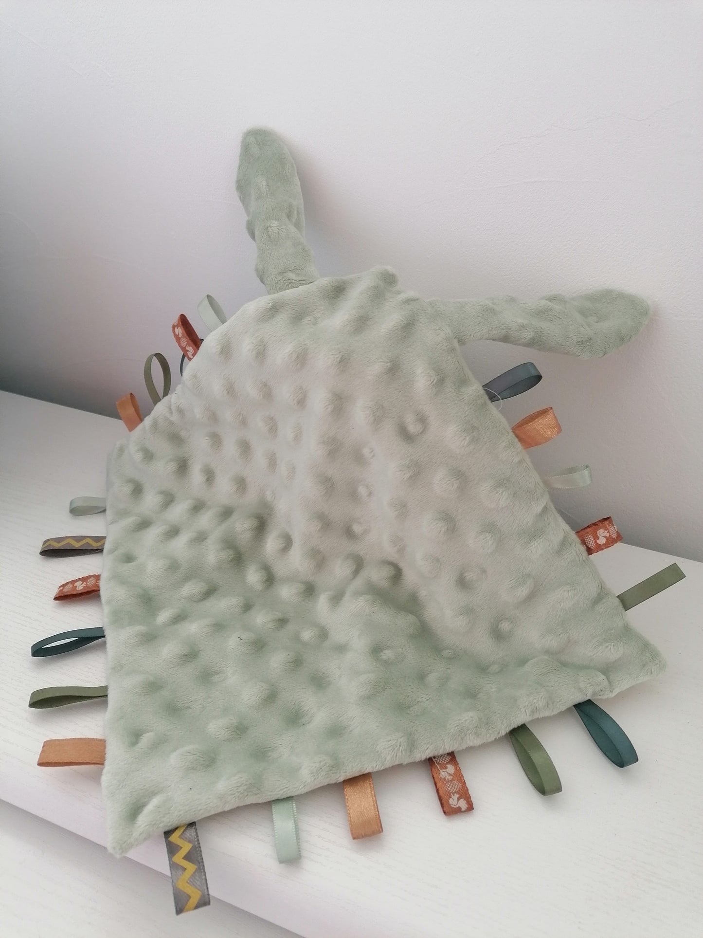 Doudou lapin Prénom brodé enfants