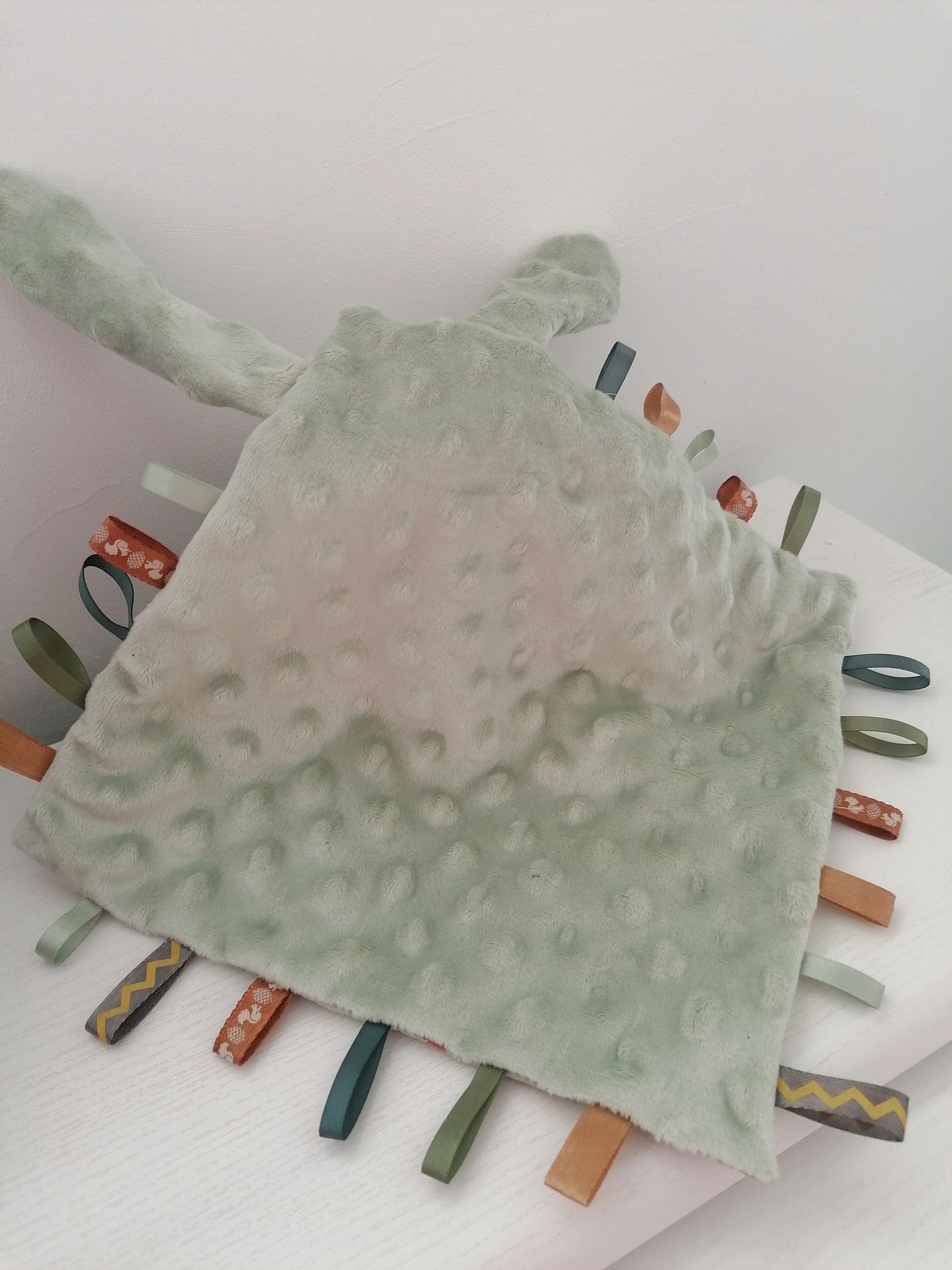 Doudou lapin Prénom brodé enfants